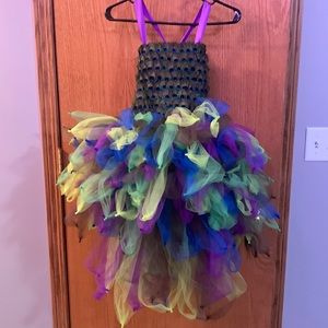 Custom Peacock Costume Dress
